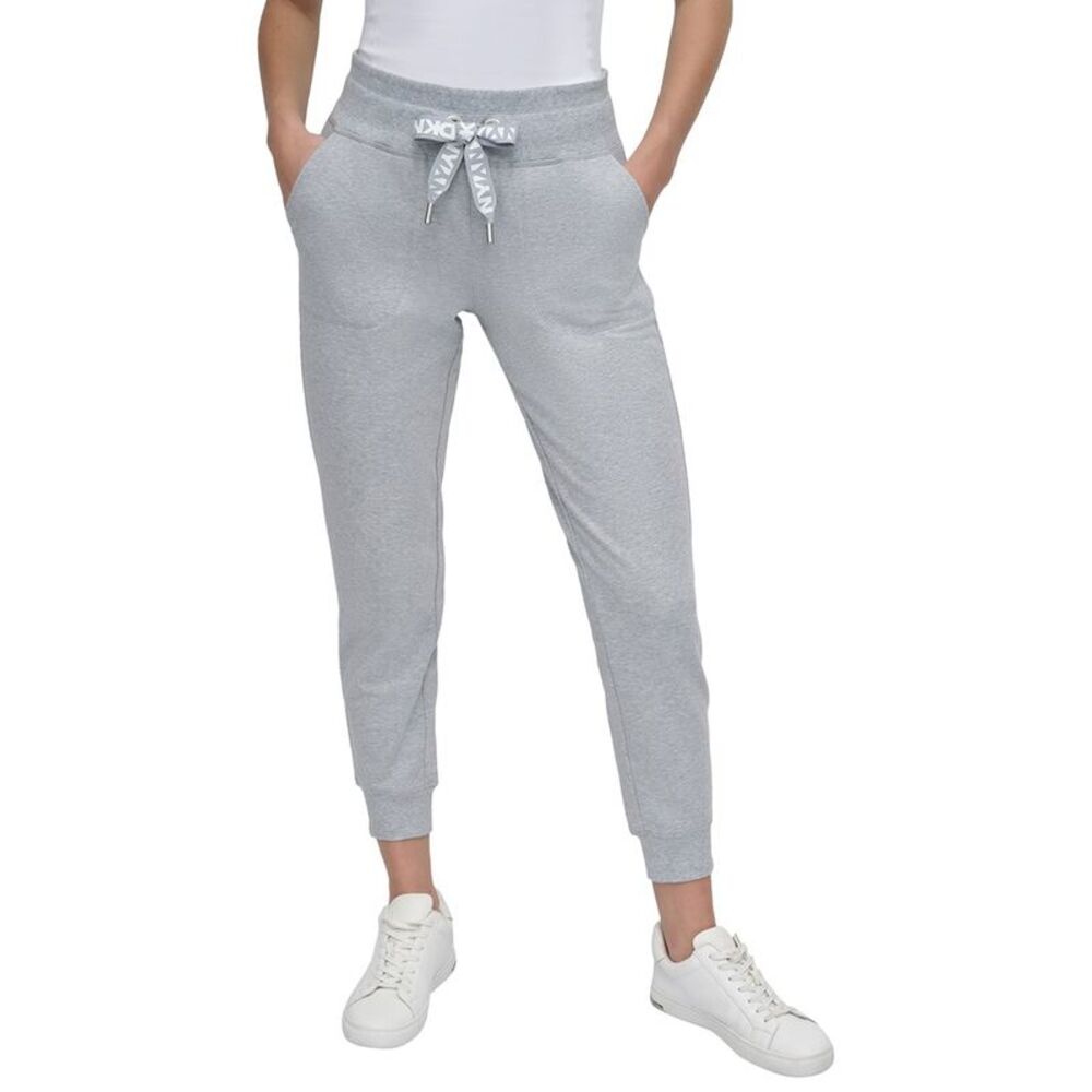 Dkny Womens  Skinny Fit Jogger, Grey
